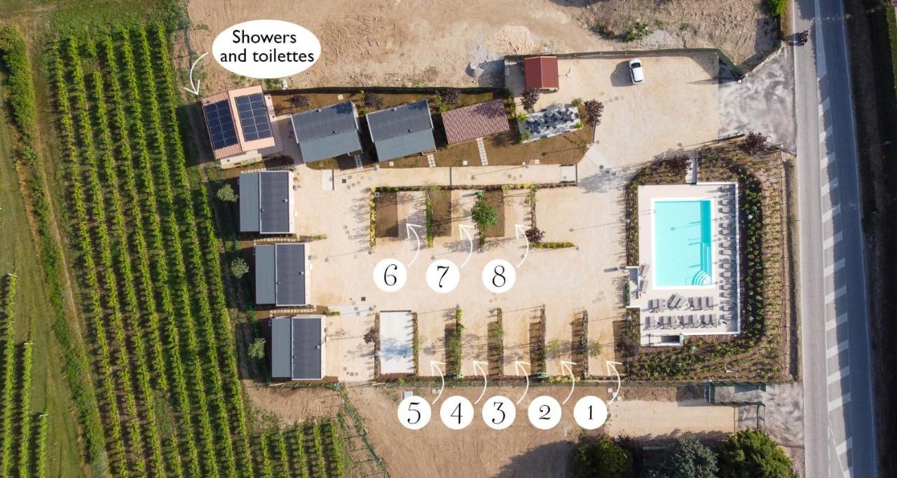 Garda Di Vino Agricamping & Wine Shop Lazise Ronchi  Exterior foto